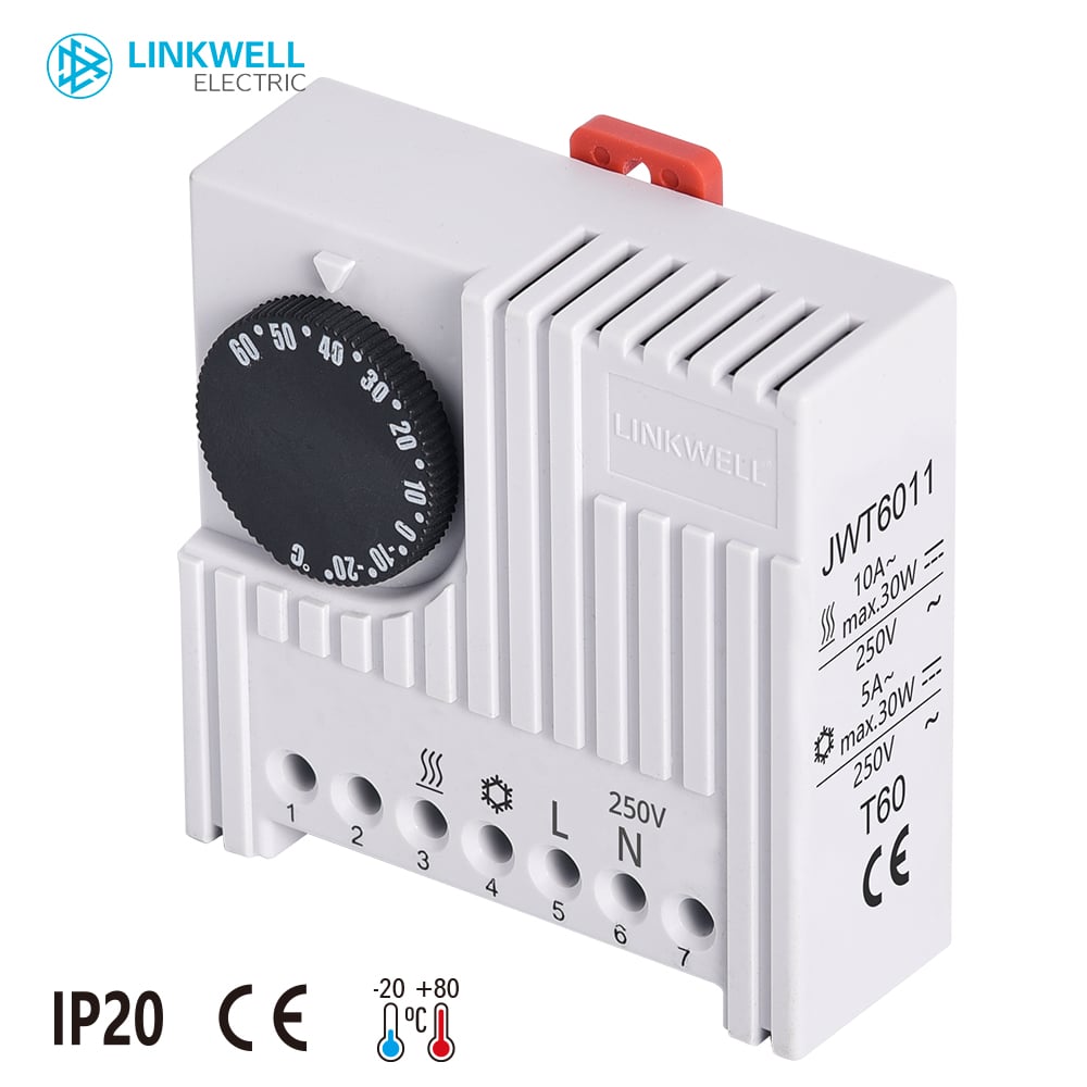 CE ROHS Certified Bimetal Temperature Control Switch, Electronic Thermostat for Cabinet Heater