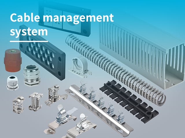 LINKWELL-Kabelmanagement-Serie: Komplettlösung für die Verkabelung von Schaltschränken – Kabeleinführung, -befestigung und -verlegung