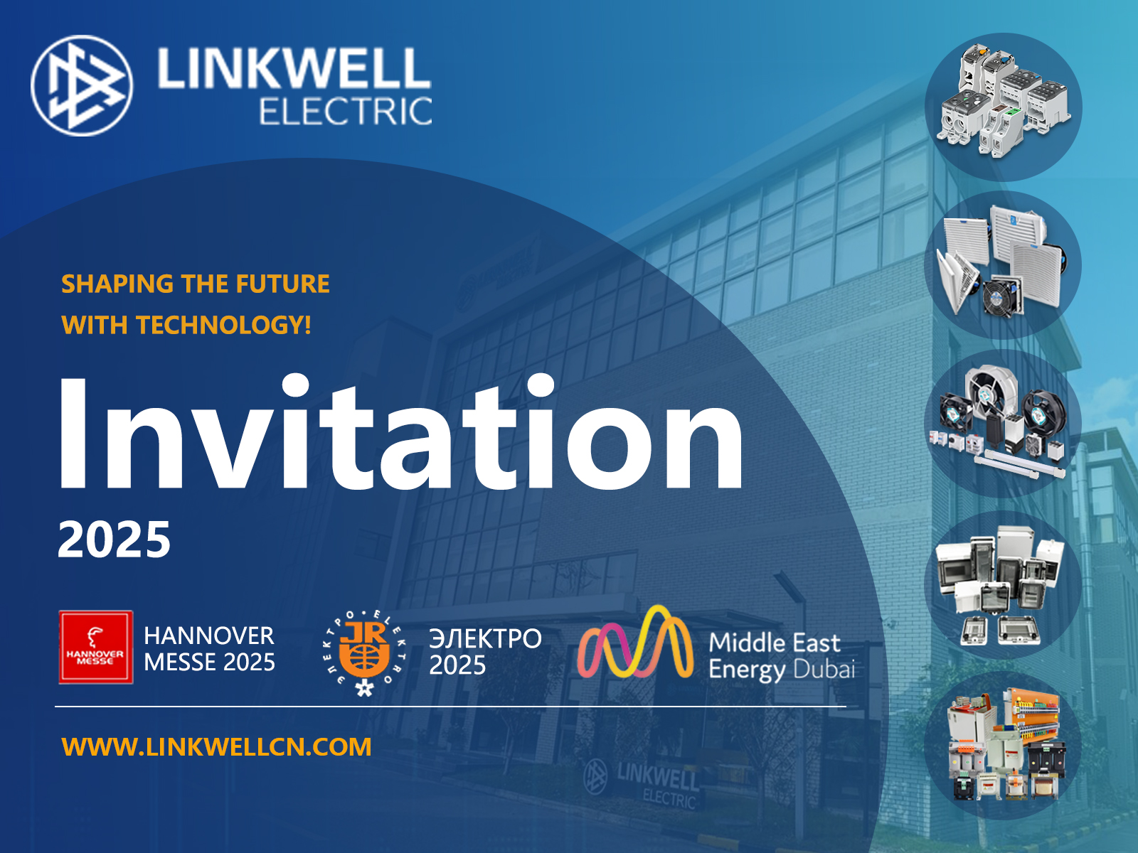 LINKWELL Global Tech Tour · Three Stops, One Brilliant Journey