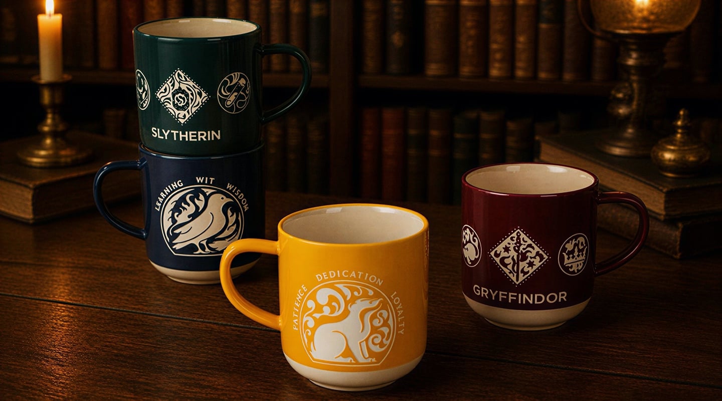 Colección de tazas temáticas