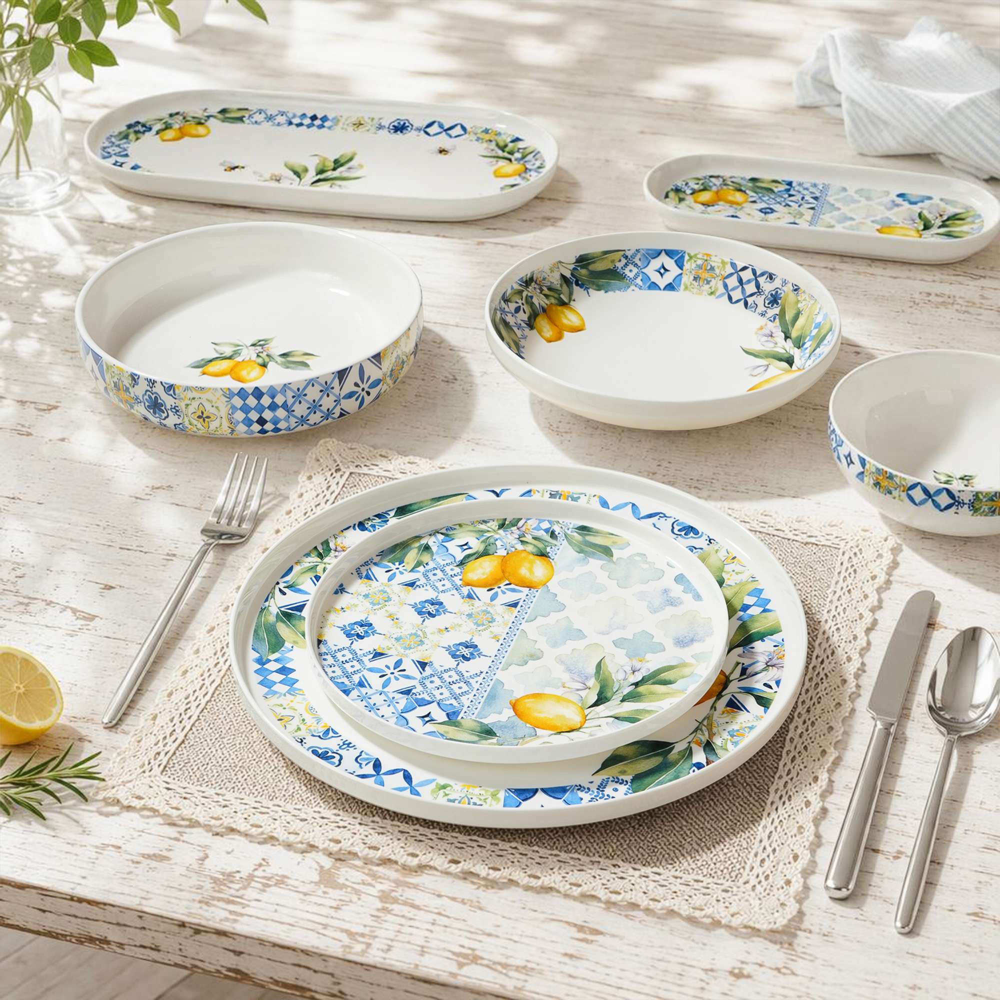 Colección de vajilla