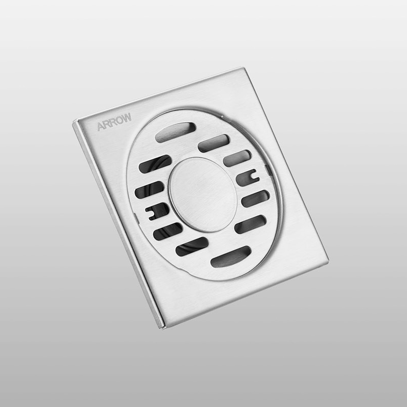 ARROW SUS 304 Room Drain with Removable Cover Bathroom Shower Floor Drain AG5138SS