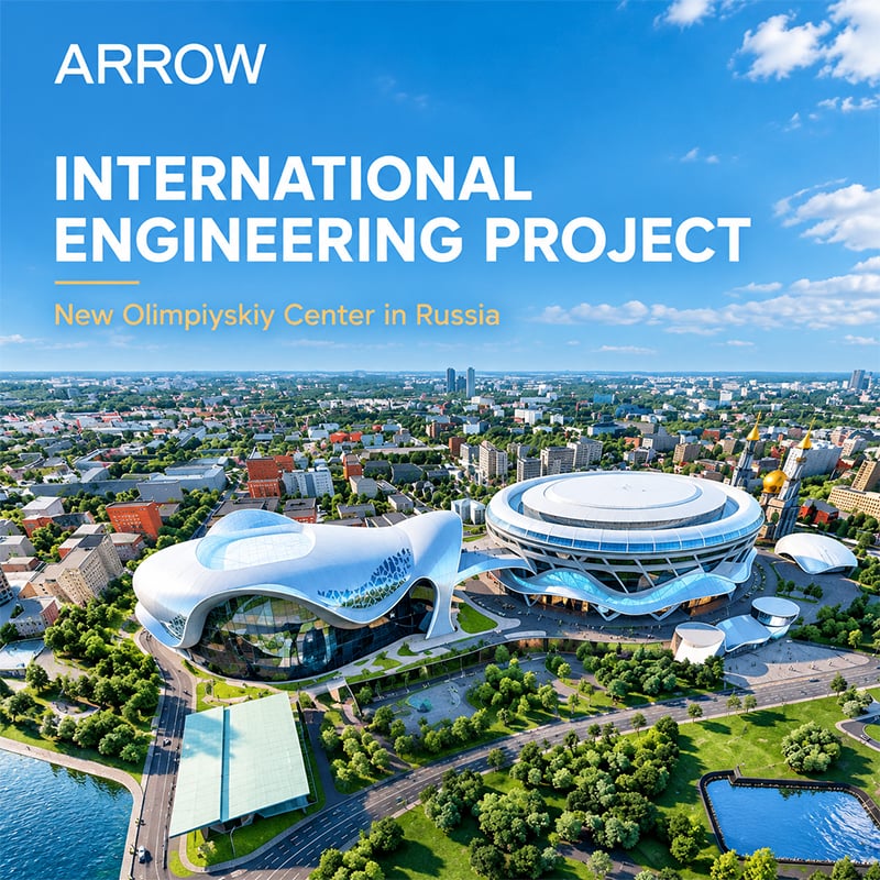 Russia New Olympic Center | ARROW Sanitary Ware Project