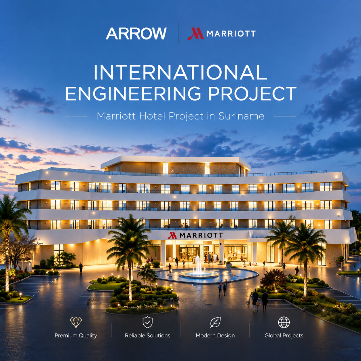 Marriott Hotel Project in Suriname Project Overview