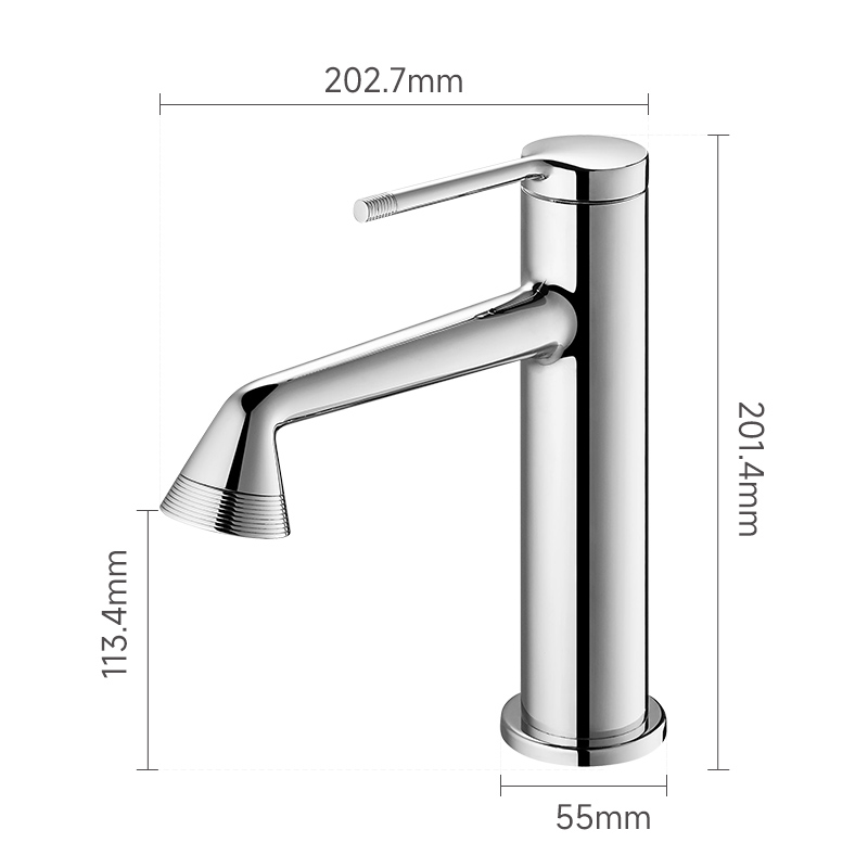Top Quality Brass Body Single Hole Basin Mixer Tap Lavatory Bathroom Sinks Faucet AMP11855