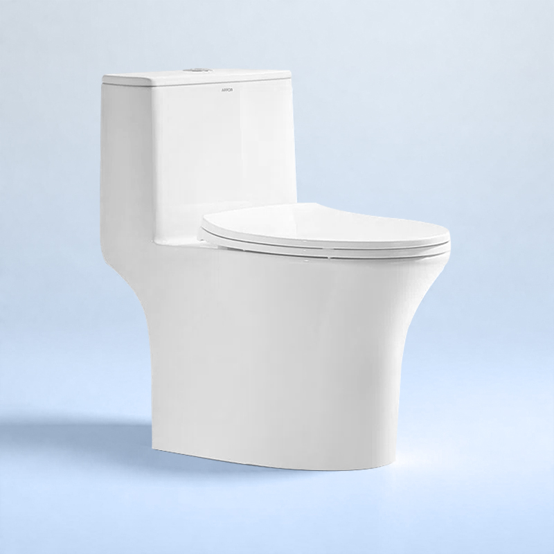 Arrow Fabryka dobra cena toaleta łazienkowa porcelanowa syfonowa jednolita zarówno do użytku z miską stojącą wydłużona porcelanowa toaleta dla ludzi