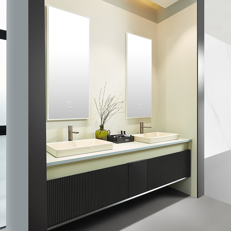 Özel Tasarım Banyo Dolabı Ayna Dolap ve Havuzlu