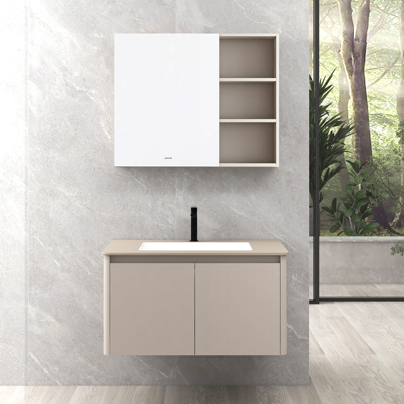 Furniture bathroom sink modern bathroom vanity cabinet with mirror