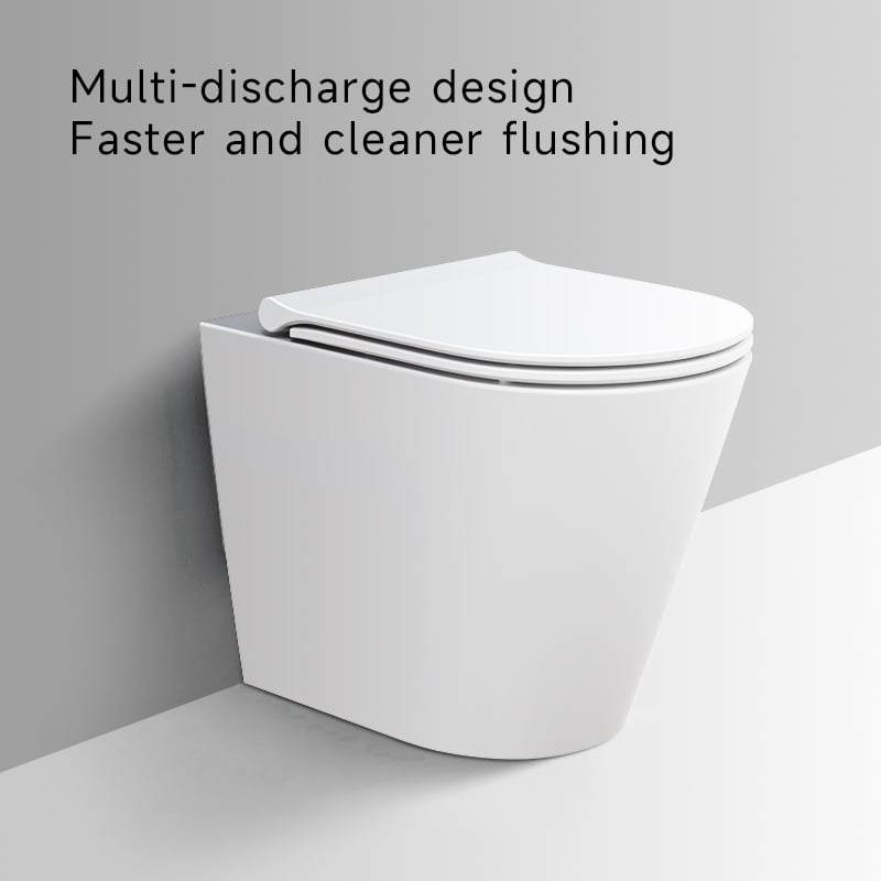 Floor-standing Toilet Back-to-wall Installation AHB2334H
