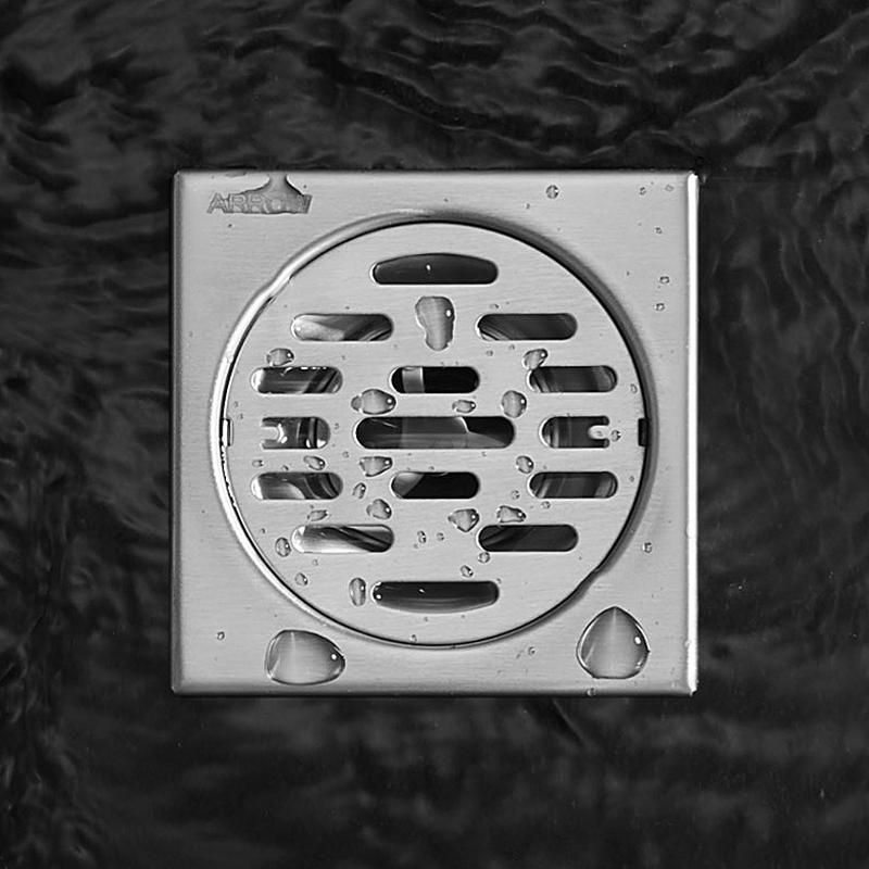 ARROW SUS 304 Room Drain with Removable Cover Bathroom Shower Floor Drain AG5136SS