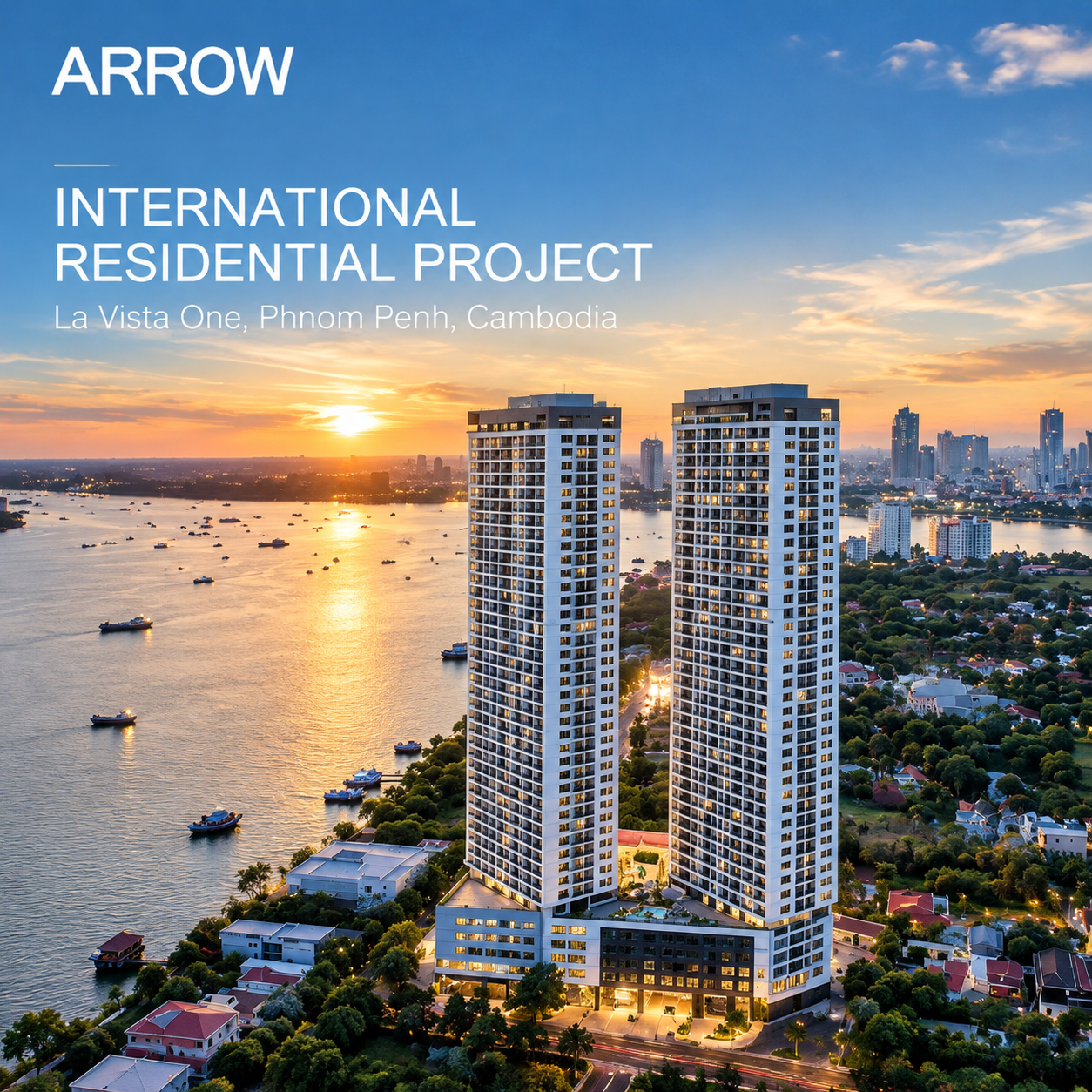 La Vista One Residential Project in Cambodia