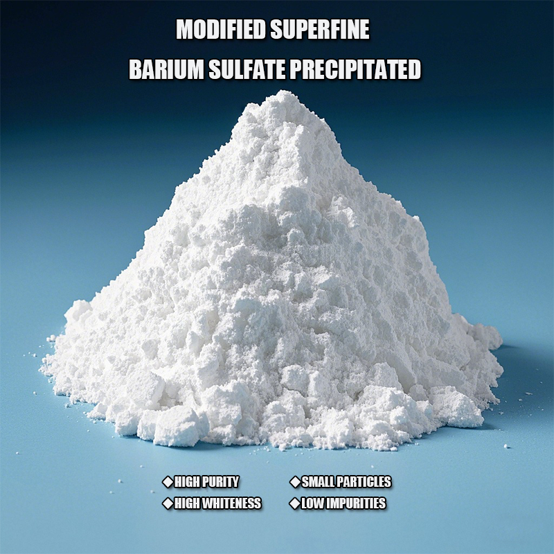 Binago na supermaling nakaputol na barium sulfate