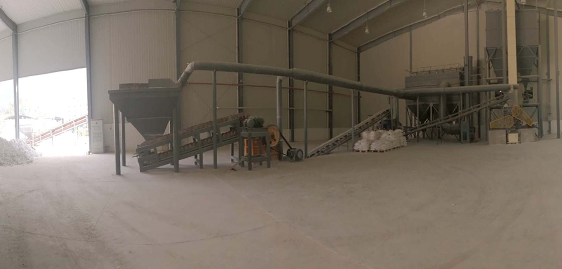 Plant of titanium dioxide
