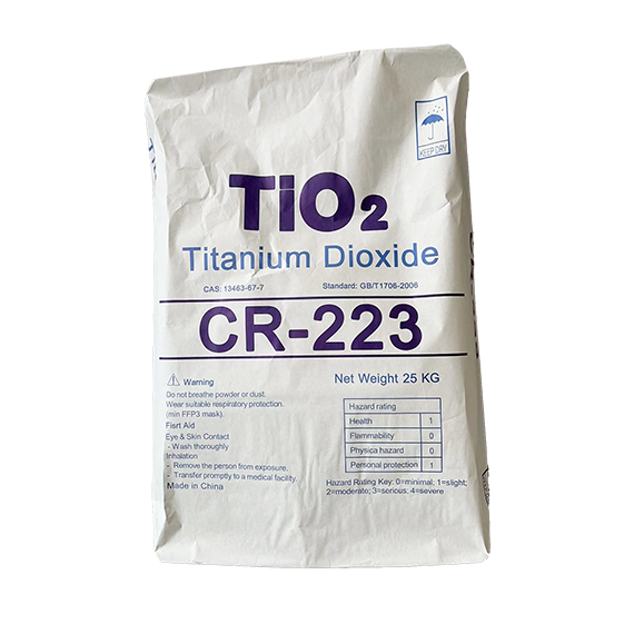 Chloride process TiO2 for plastic industries