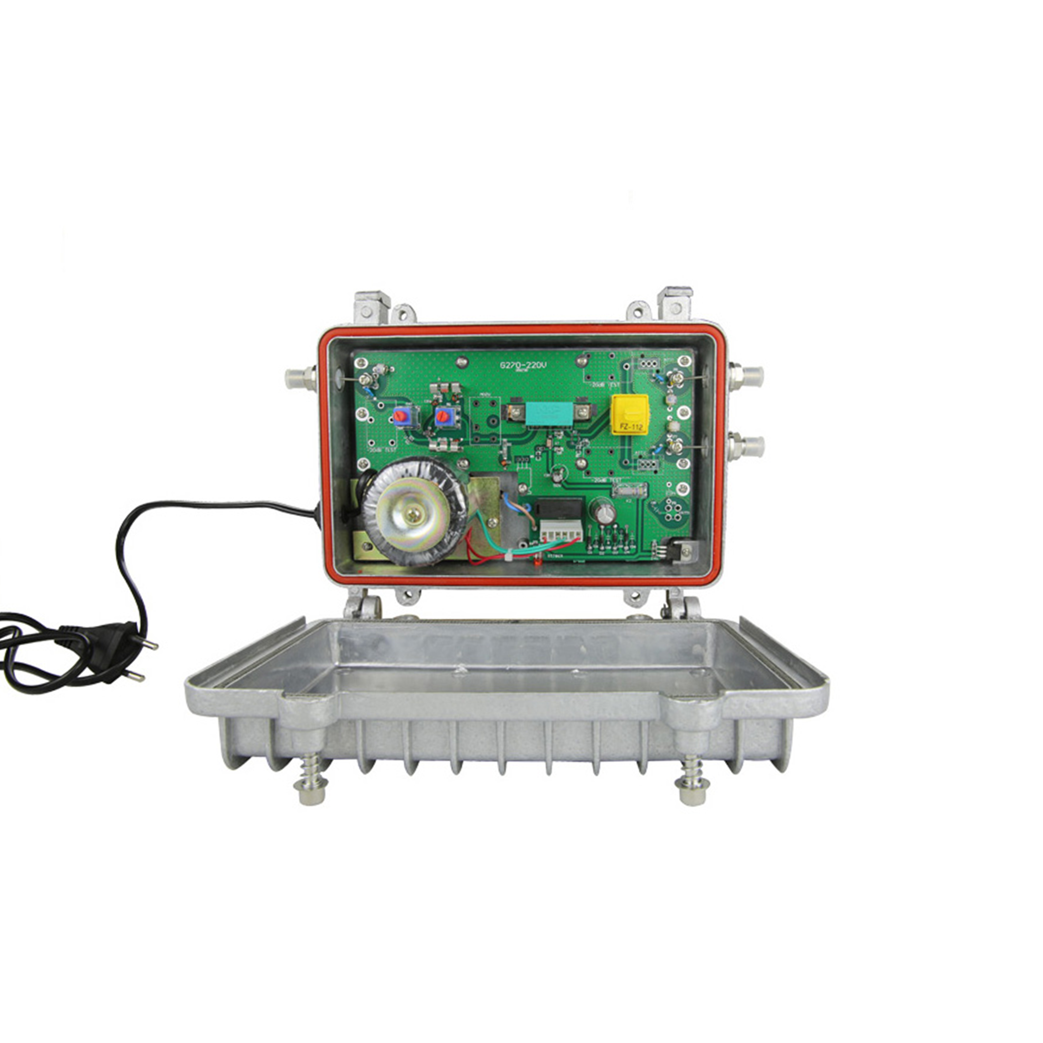 WS-G200 Outdoor CATV Trunk Amplifier 862MHz 30dB Gain Dual Output Waterproof Amplifier