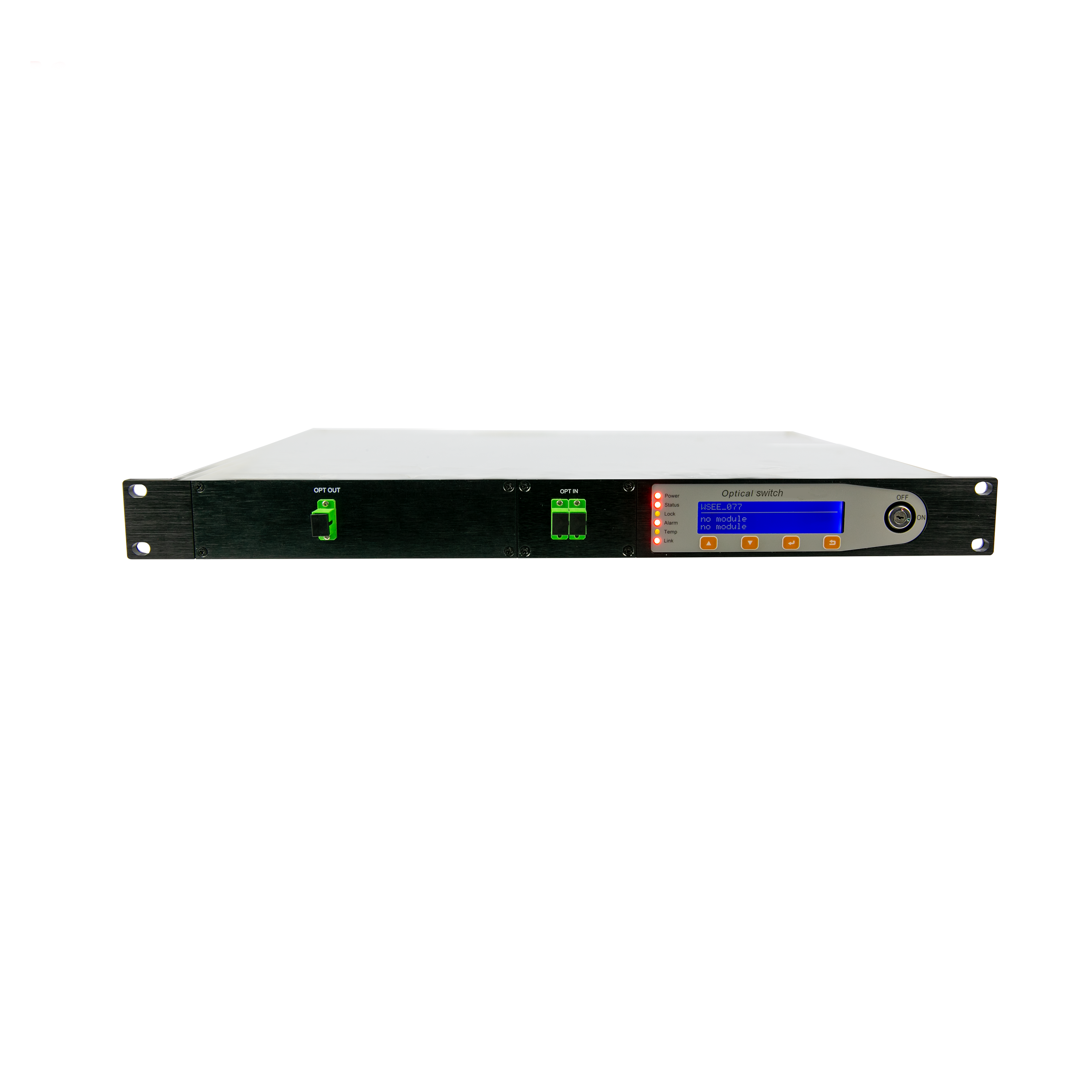 77-OSW 1U Rack-Mount Optical Switch 2×1 / 2×2 Automatic Protection Switch for CATV & Fiber Network