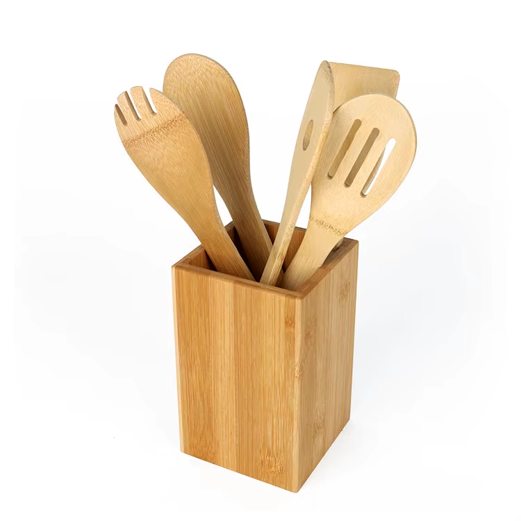 Natur Schwarze Walnuss Holz Küchenutensilsets zum Verkauf
