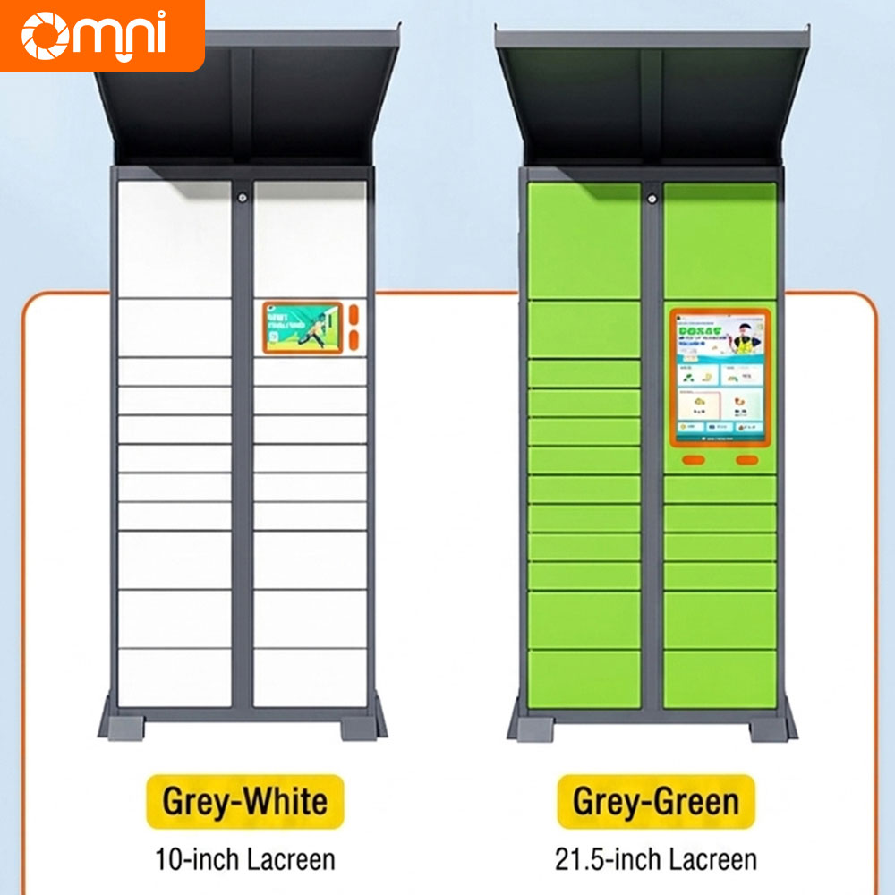 OMNI Smart Parcel Locker: IP65 Industrial Delivery Solution