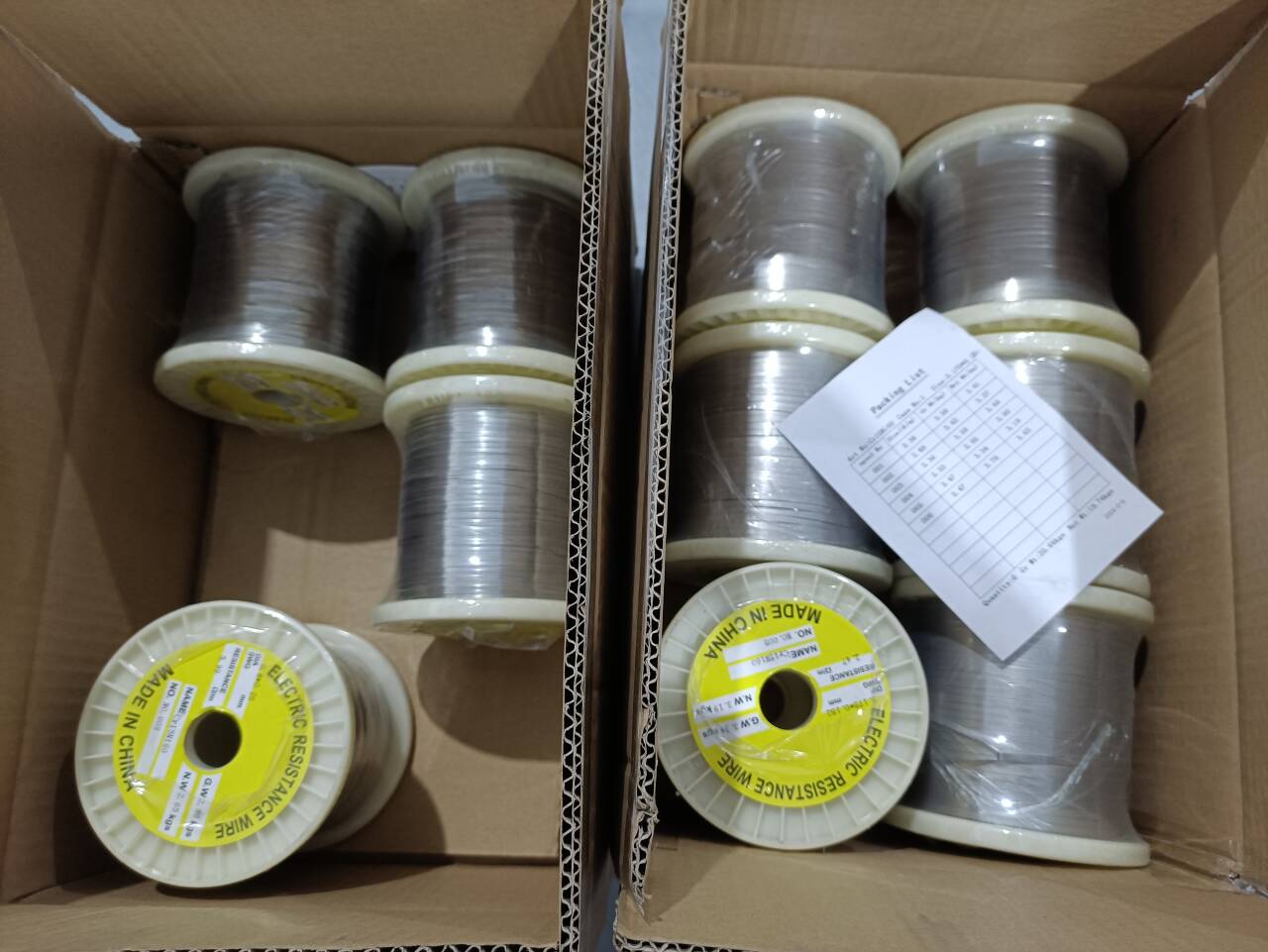 Cr20Ni80 Resistance Heating Wire High Oxidation Resistant Industrial Grade