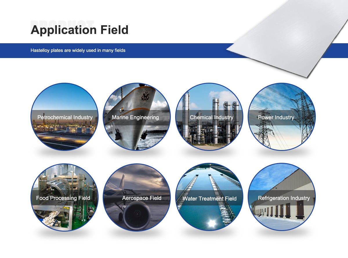 Applications for Hastelloy C-276 Plates