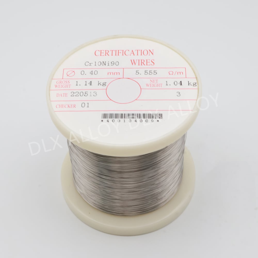 High Precision Nickel Chromium Resistance Wire Cr10Ni90 with Low TCR
