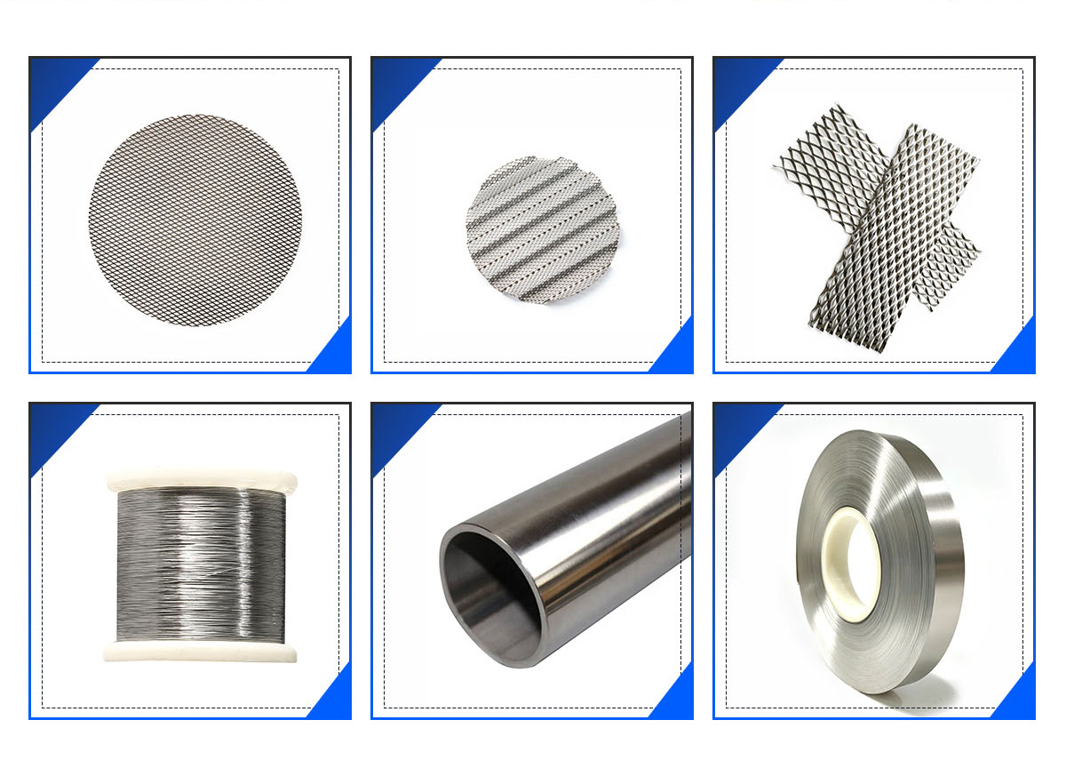Hexagonal Expanded Nickel Mesh Electrode