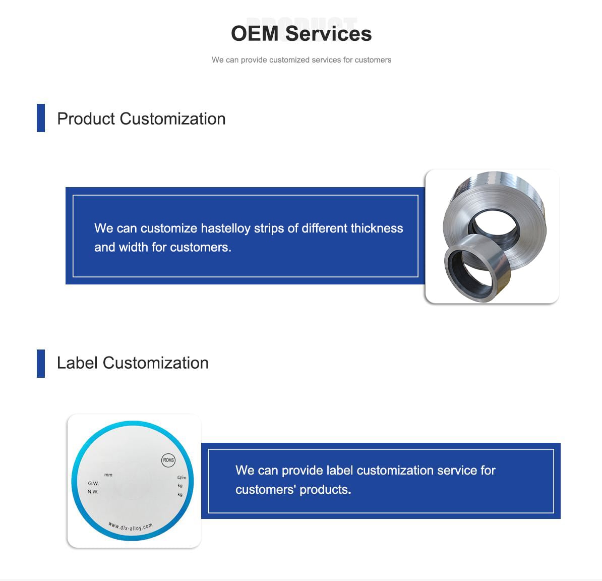 OEM services