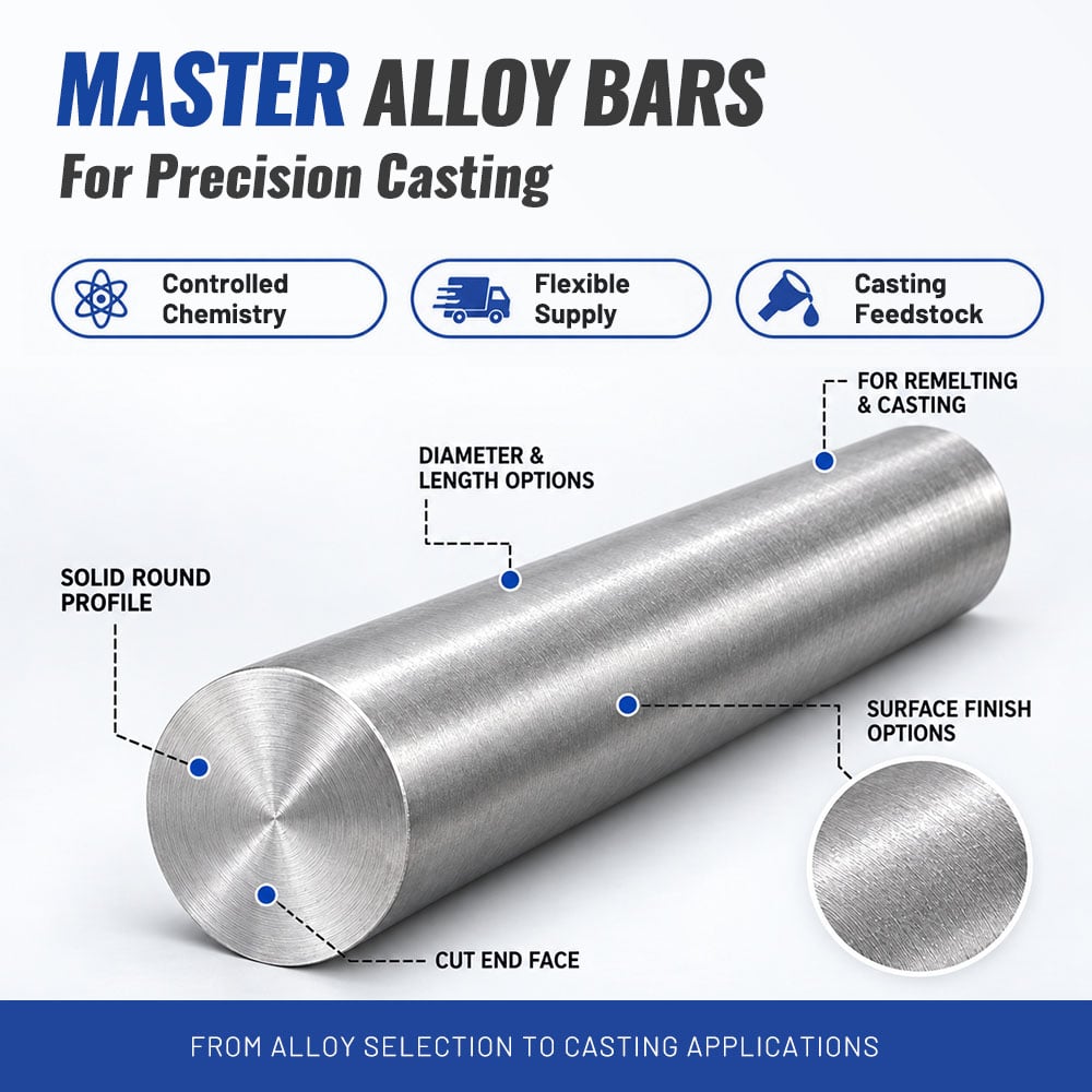 K418 Master Alloy Bar Manufacturer | Industrial Grade 713C Rod 