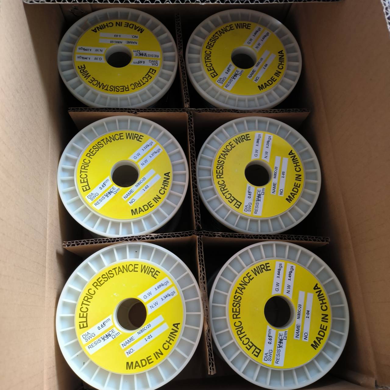 DLX Nichrome Resistance Heating Wire for High Temperature