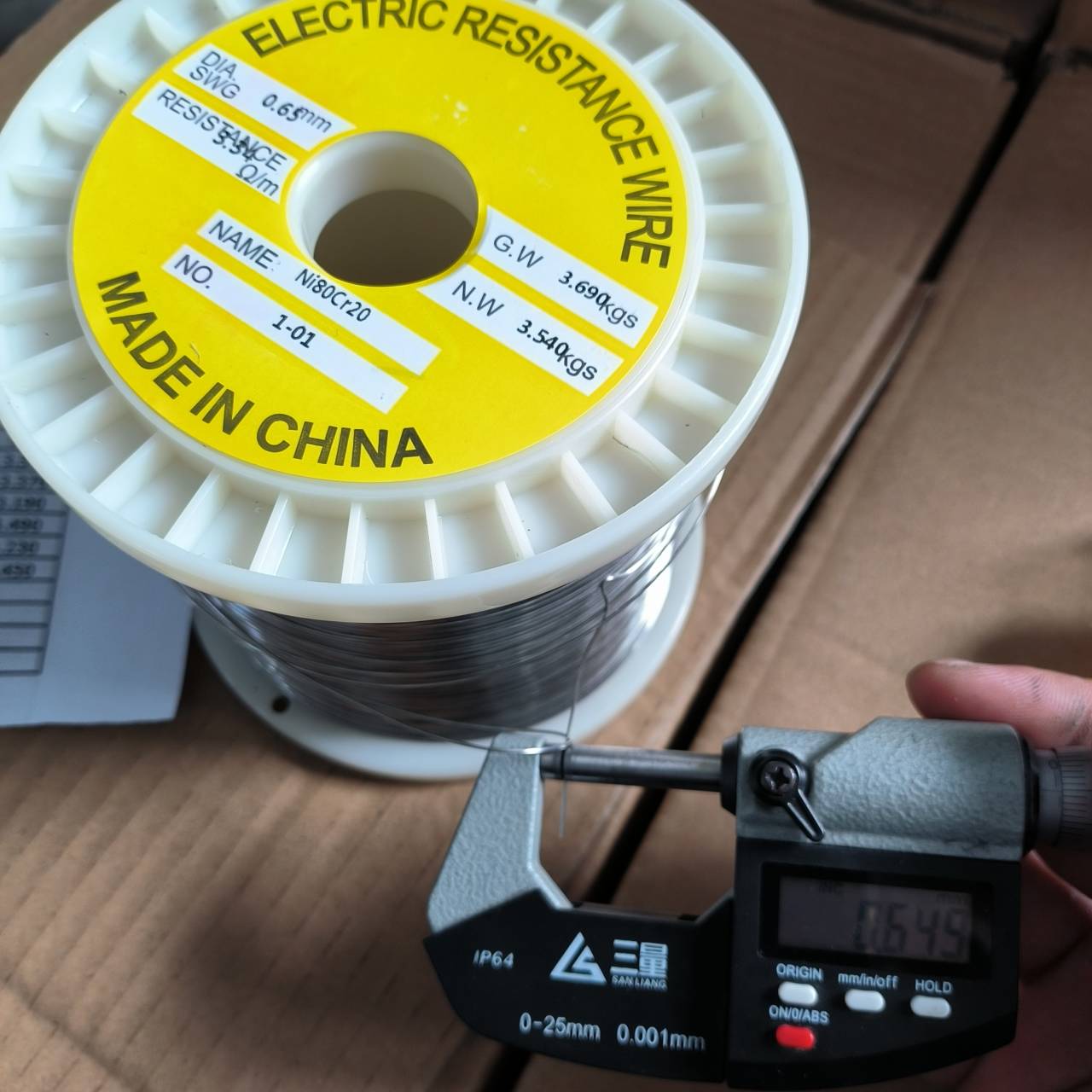 CuNi1 Alloy Wire – Ideal for Low-Temperature Electrical Heating Elements