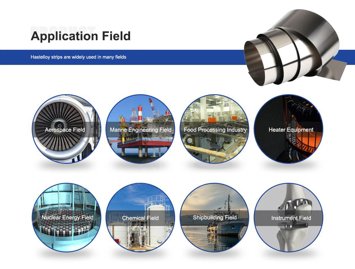 Hastelloy C4 Alloy Strip application field