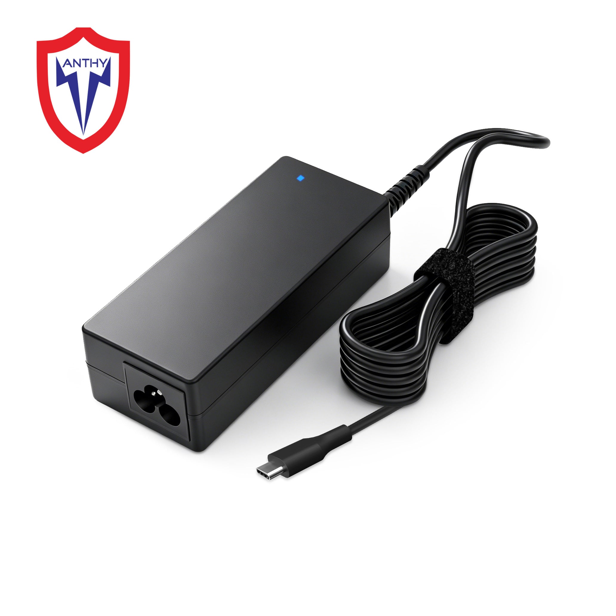 Laptop Chargers 65W 5V3A 9V3A 12V/3 15V3A 20V3.25A Type C(USB-C) AC Power Adapter 