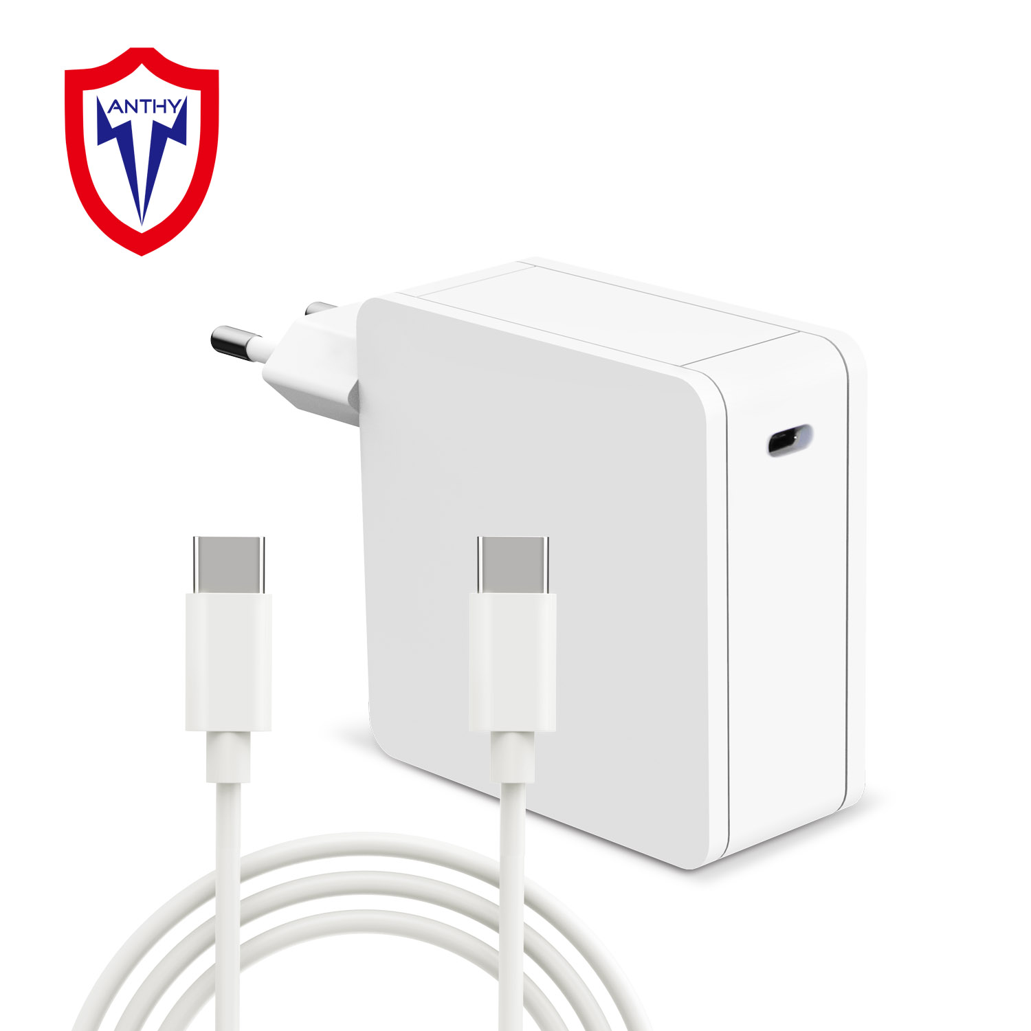 High Quality 65W USB Type C Charger Fast Portable Wall Adapter for Apple Macbook Pro and Mobile Phones Laptop Power Supply
