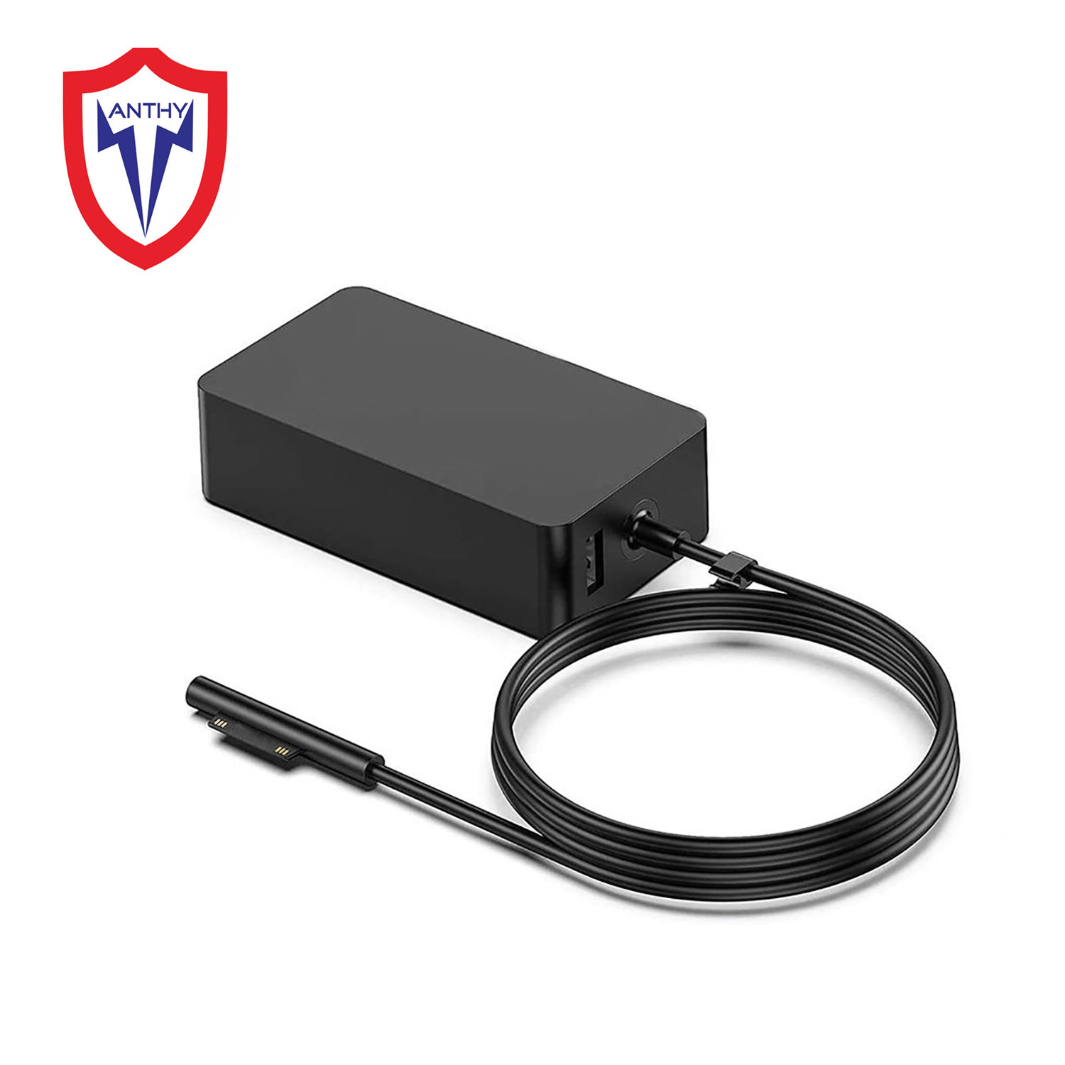 Surface Laptop Pro Charger Power Supply 65W 15V 4A Magnetic Replacement AC Adapter Compatible with Microsoft Surface Pro 3/4/5/6/7/8/9/X Laptop1/2/3/4 Go 1/2/3 Book 1/2/3
