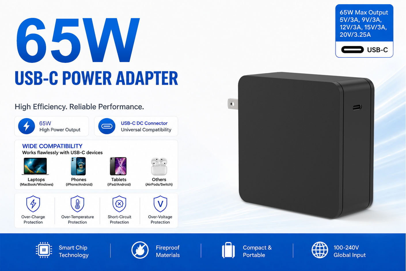 65W美规黑色华硕方壳USB-C 母座款.jpg