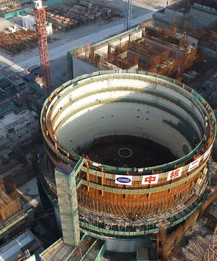 Qinshan Nuclear Power Plant in China
