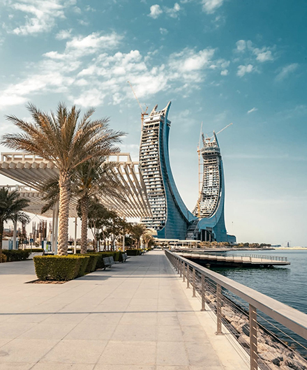 Lusail New City Project in Qatar
