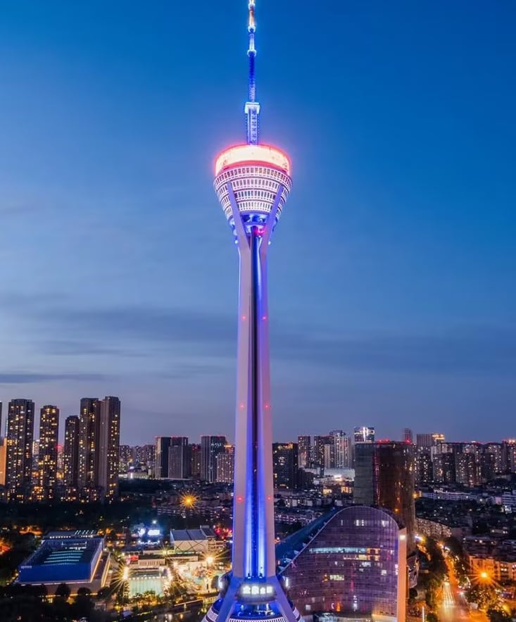 Sichuan Radio and Television Tower, Sichuan, China