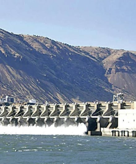Ballotta hydropower station in Pakistan