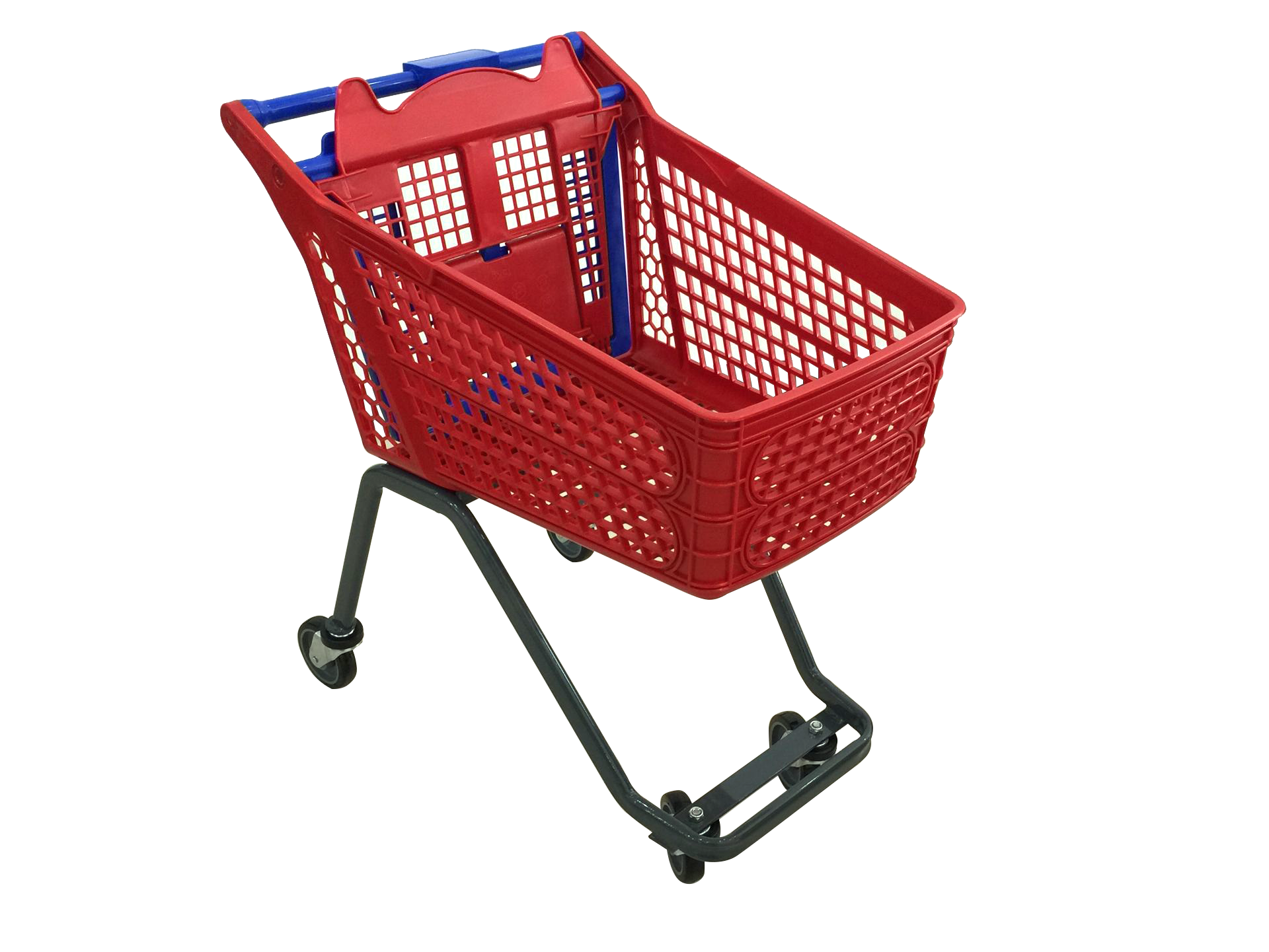 Plastic shopping cart ZC-M