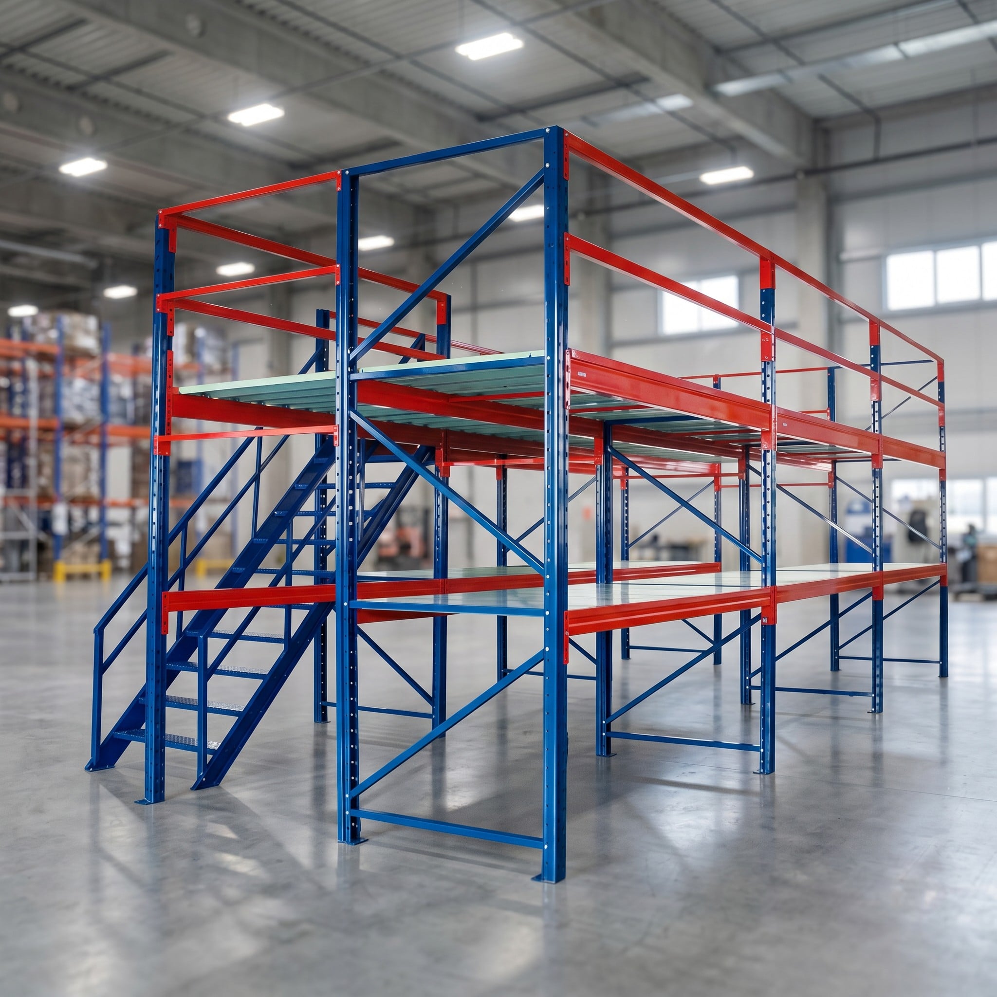 The difference between loft storage and ordinary warehouse rack
