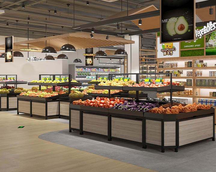 Custom Supermarket Shelf Factory Direct for Grocery and Pharmacy