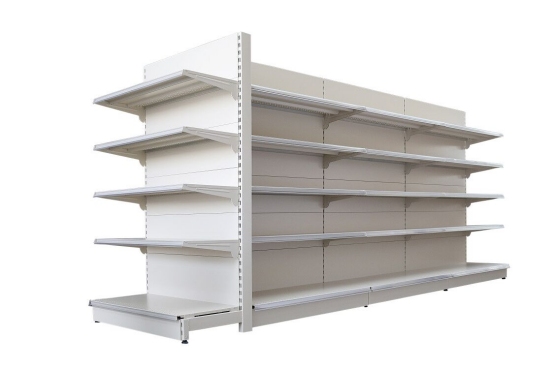 Selection of Shelves in Different Types of Supermarkets
