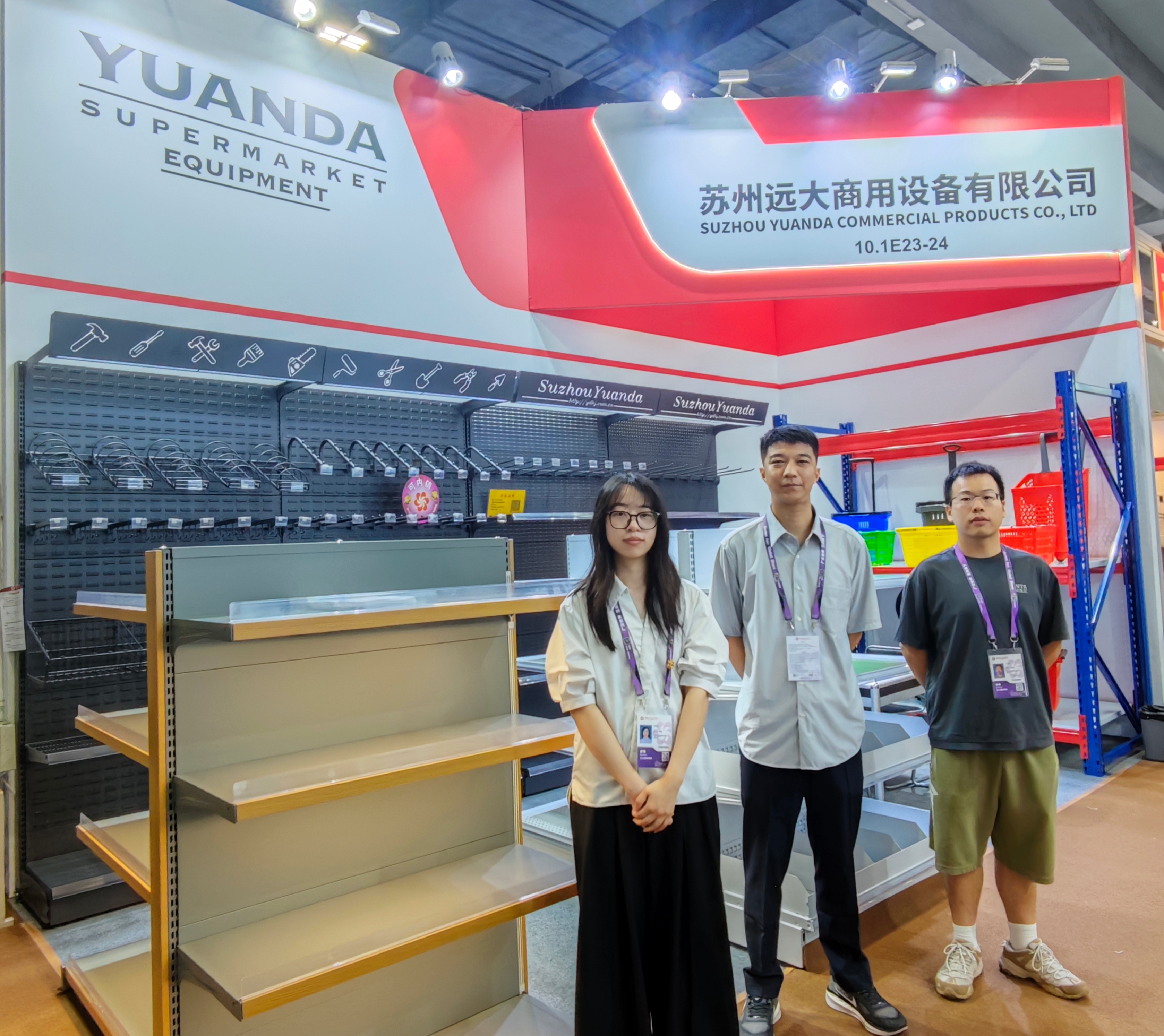 Suzhou Yuanda Shelves: In Full Swing at the Canton Fair!