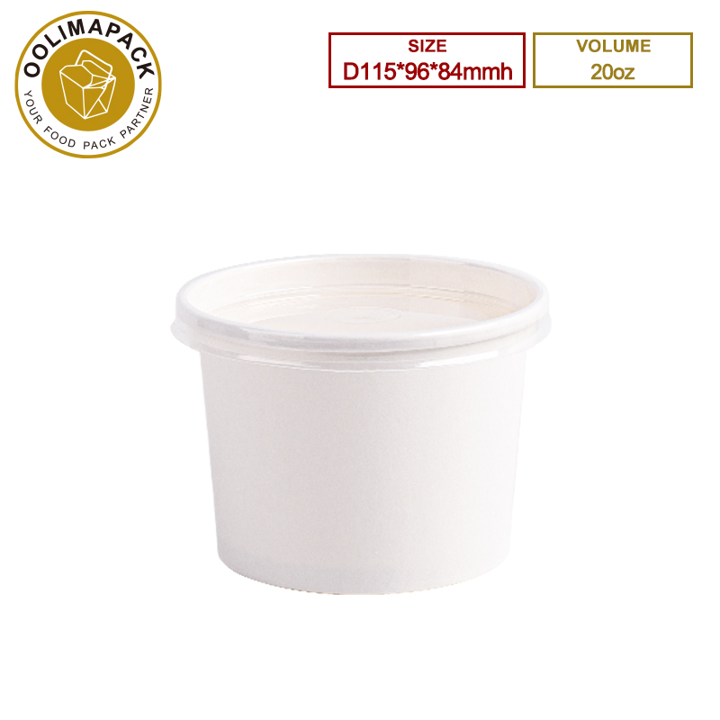 115*96*84mmh 20oz Soup Cup