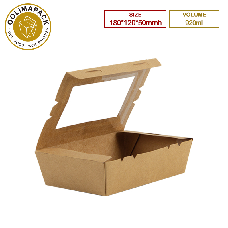 180*120*50mmh 920ml Take Away Box