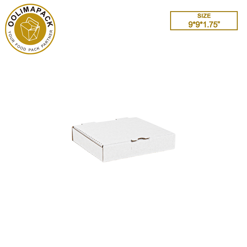 9*9*1.75” B-Flute Pizza Box