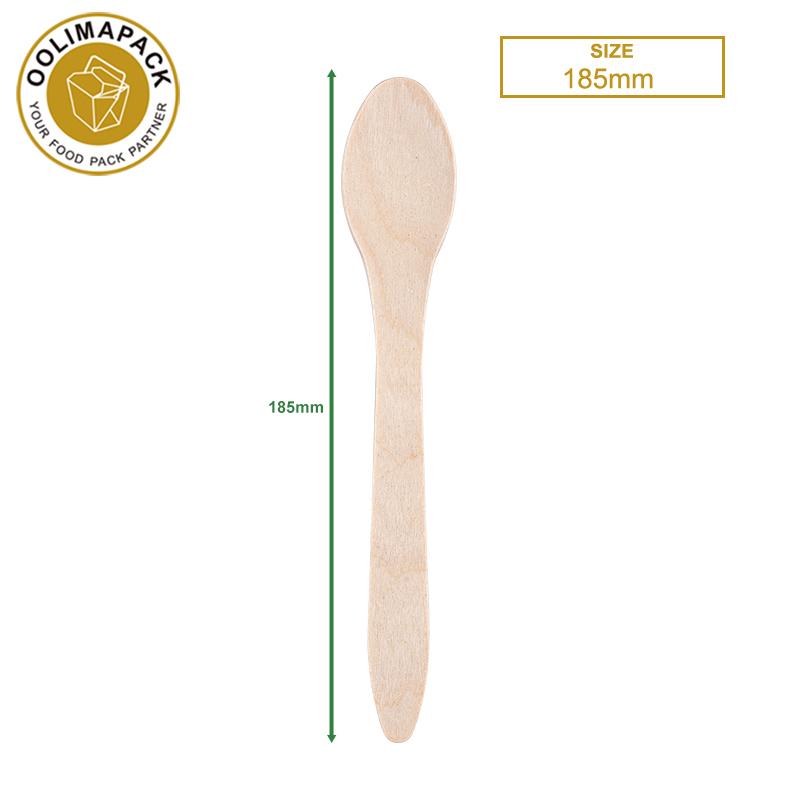 185mm Wooden spoon