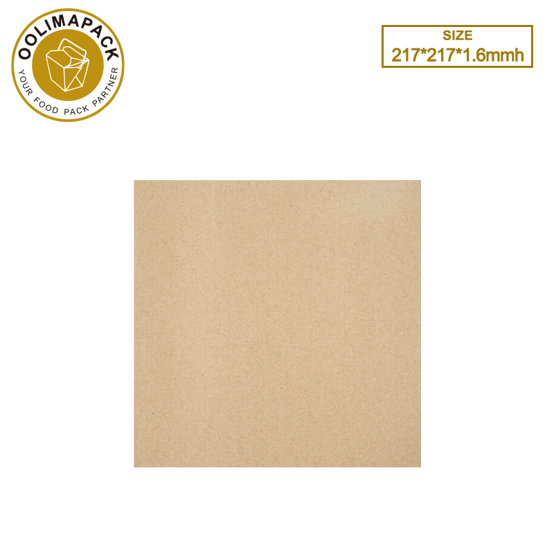 217*217*1.6mmh Pizza paper pad