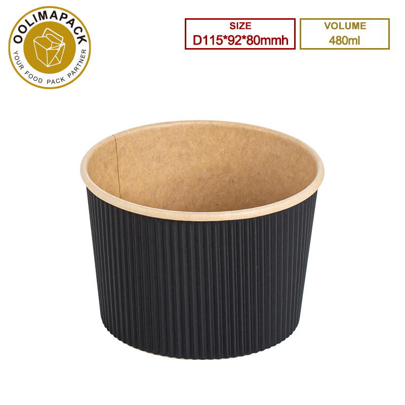 115*92*80mmh 480ml Soup Cup